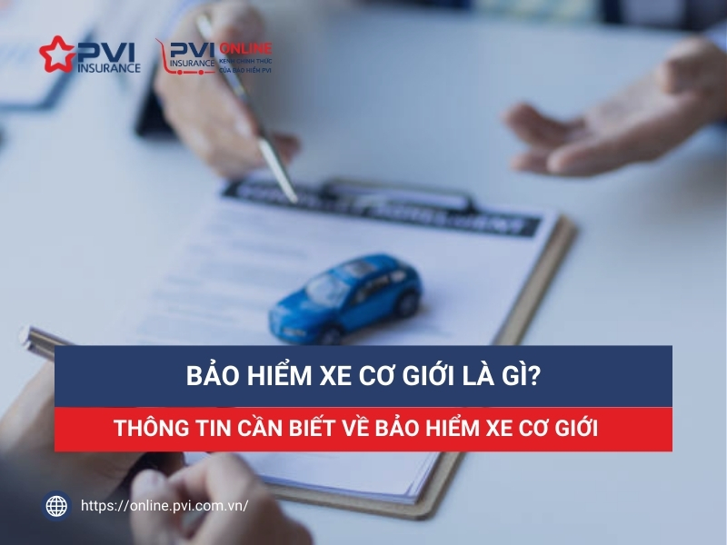 bảo hiểm xe cơ giới là gì
