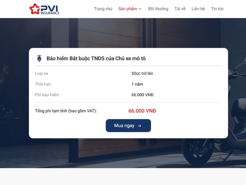 Nhập loại xe và thời hạn đăng kí